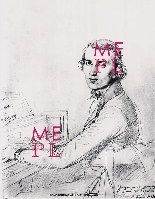: Charles Gounod, by Ingres : Charles Gounod, by Ingres