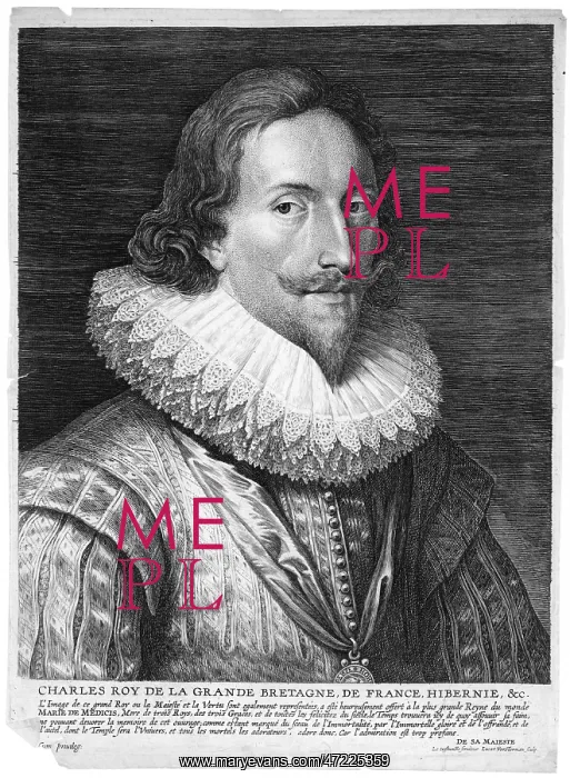 : CHARLES I OF ENGLAND (1600 - 1649), King whose majesty and virtue are in equal balance
