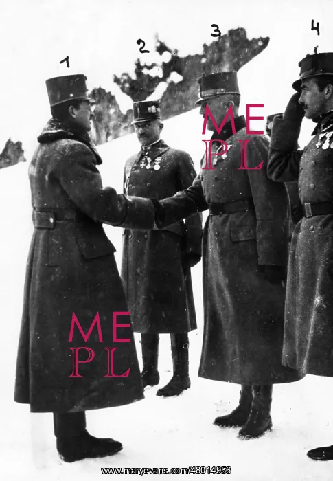 : Charles I of Austria visiting troops, Predazzo, WW1 : Charles I of Austria visiting troops, Predazzo, WW1