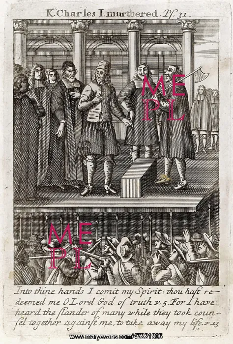 : CHARLES I BEHEADED : CHARLES I BEHEADED