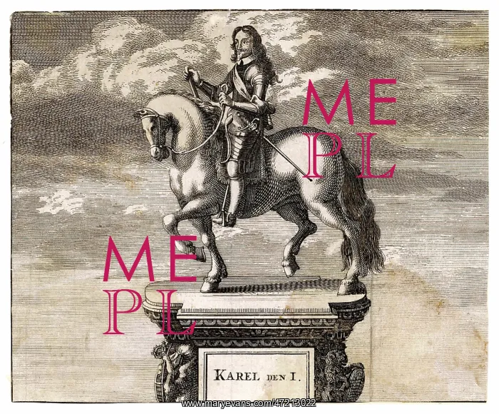 : CHARLES I HORSE STATUE : CHARLES I HORSE STATUE