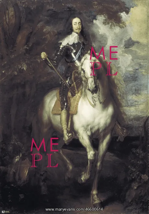 : Charles I on horseback, by Van Dyck : Charles I on horseback, by Van Dyck
