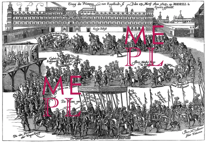 : CHARLES I VISITS SPAIN : CHARLES I VISITS SPAIN