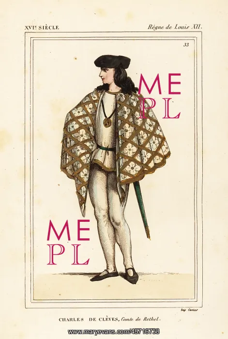: Charles II de Cleves, comte de Nevers et d'Eu : Charles II de Cleves, comte de Nevers et d'Eu