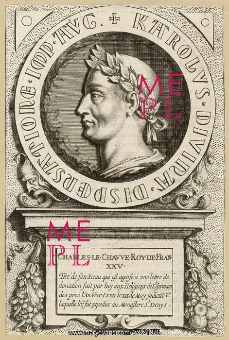 : CHARLES II LE CHAUVE : CHARLES II LE CHAUVE