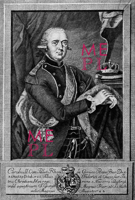 : Charles III August, 29.10.1746 - 1.4.1795, Duke : Charles III August, 29.10.1746 - 1.4.1795, Duke