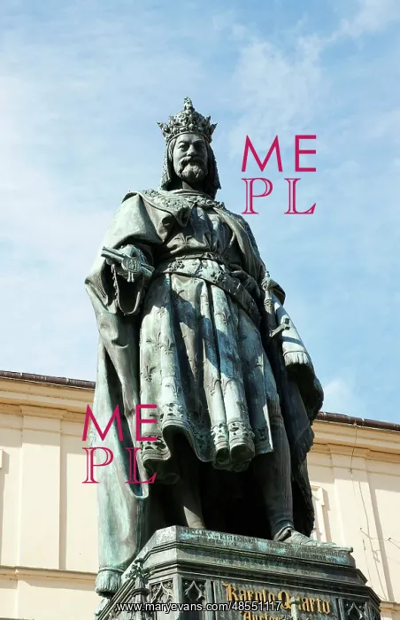 : Charles IV. Holy Roman Emperor. Prague. Czech Republic : Charles IV. Holy Roman Emperor. Prague. Czech Republic