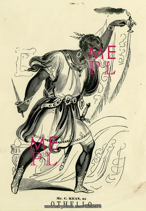 : Charles Kean as Othello : Charles Kean as Othello