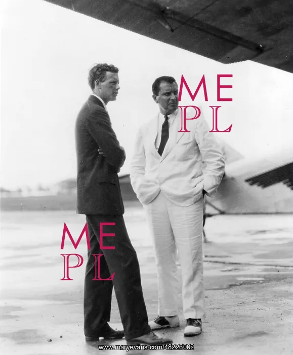 : Charles Lindbergh and Juan Trippe, 1929 : Charles Lindbergh and Juan Trippe, 1929