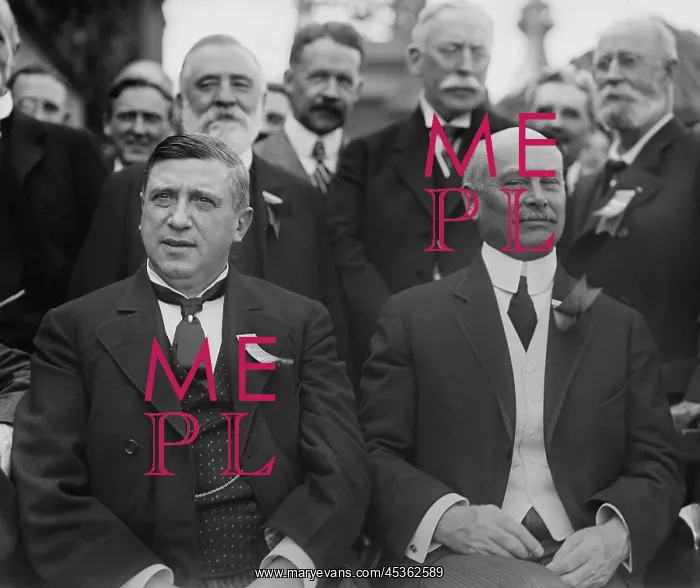 : Charles M. Schwab and Elbert Gary, c. 1900-1905 : Charles M. Schwab and Elbert Gary, c. 1900-1905