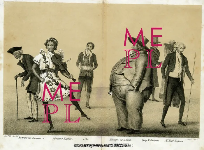 : Charles Mathews playing six parts in Stories : Charles Mathews playing six parts in Stories