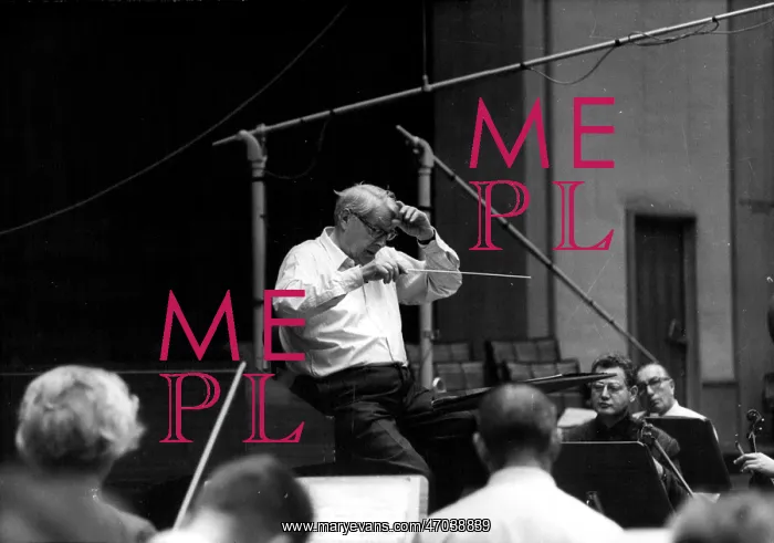 : Charles Munch, French conductor : Charles Munch, French conductor