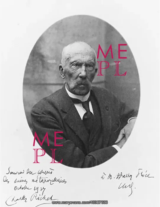 : CHARLES RICHET : CHARLES RICHET