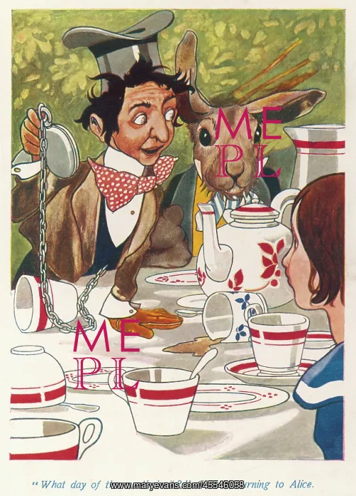 : Charles Robinson - The Mad Hatters Tea Party : Charles Robinson - The Mad Hatters Tea Party