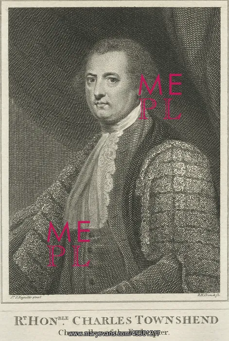 : Charles Townshend, Chancellor of the Exchequer : Charles Townshend, Chancellor of the Exchequer