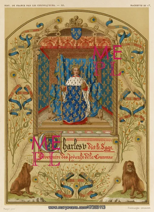 : CHARLES V OF FRANCE : CHARLES V OF FRANCE