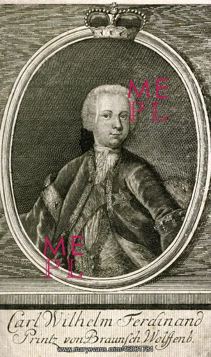 : Charles William Ferdinand, Duke of Brunswick : Charles William Ferdinand, Duke of Brunswick