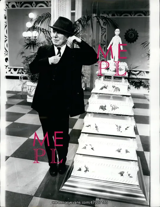 : Charlie Chaplin, actor and director, 77th birthday cake : Charlie Chaplin, actor and director, 77th birthday cake
