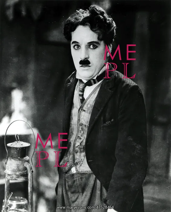 : Charlie Chaplin as the little tramp : Charlie Chaplin as the little tramp
