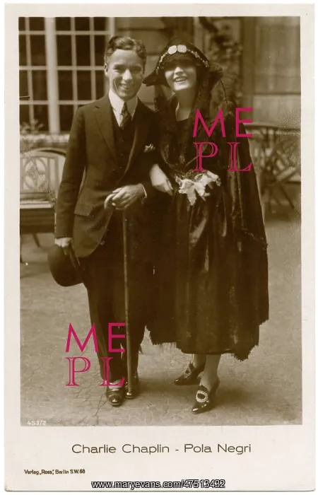 : Charlie Chaplin & Pola Negri : Charlie Chaplin & Pola Negri