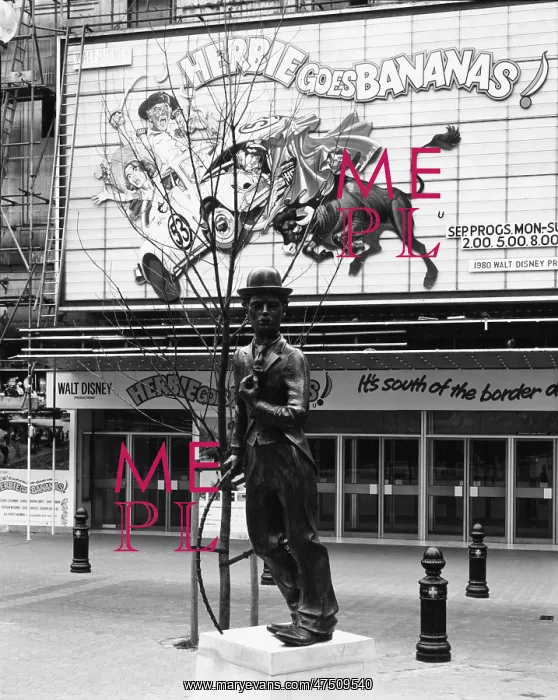 : CHARLIE CHAPLIN STATUE : CHARLIE CHAPLIN STATUE