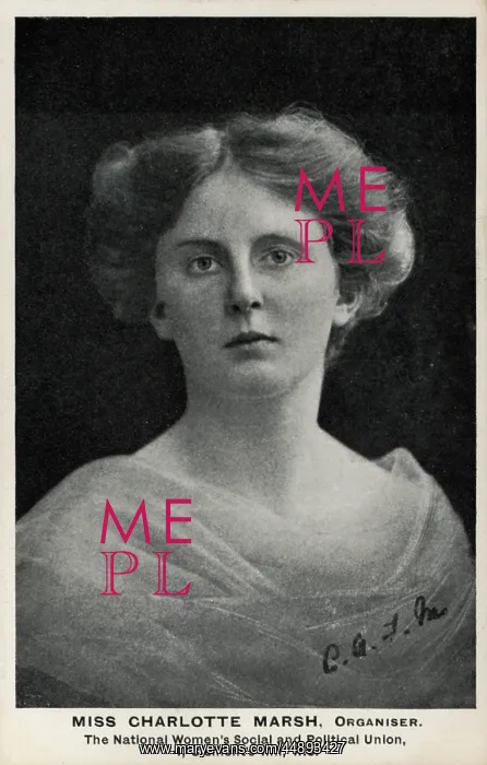 : Charlotte Marsh Suffragette : Charlotte Marsh Suffragette