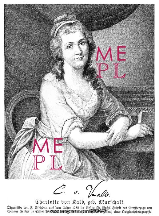 : CHARLOTTE VON KALB : CHARLOTTE VON KALB