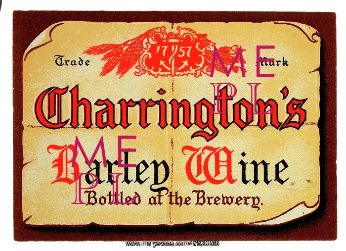 : Charrington's Barley Wine : Charrington's Barley Wine