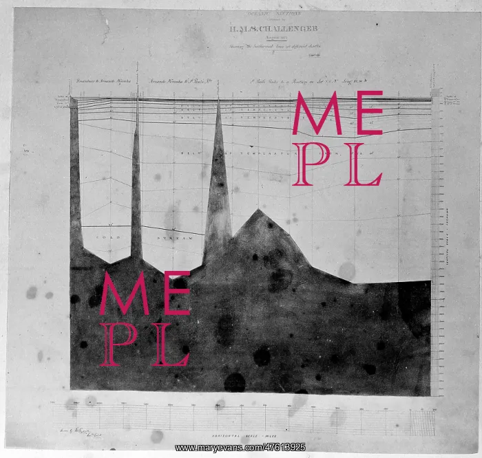 : Chart of oceanic section, to St. Paul's Rocks : Chart of oceanic section, to St. Paul's Rocks