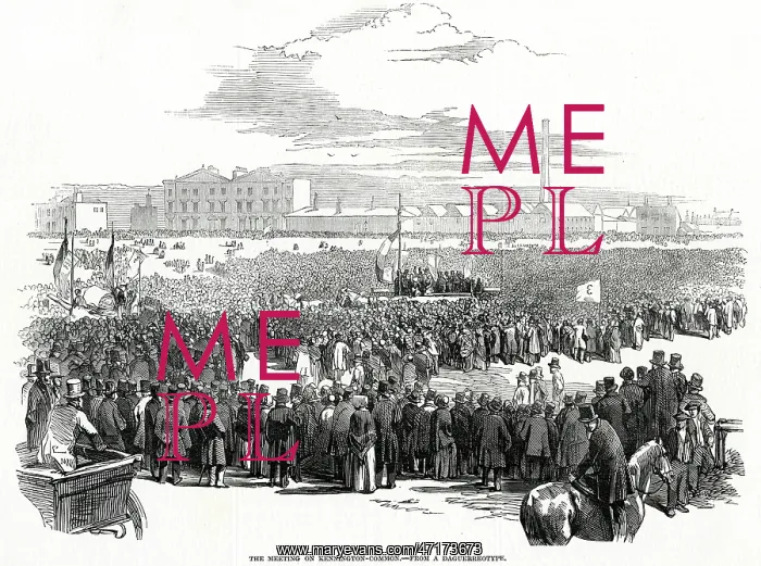 : Chartist meeting 1848 : Chartist meeting 1848
