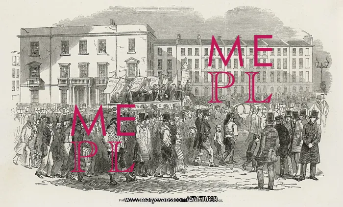 : CHARTIST PROCESSION : CHARTIST PROCESSION