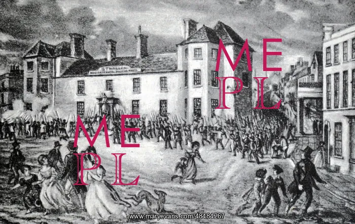 : A chartist riot in 1839. An attack on the Westgate : A chartist riot in 1839. An attack on the Westgate