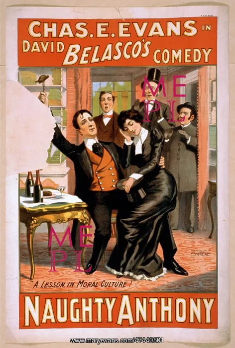 : Chas. E. Evans in David Belasco's comedy, Naughty Anthony : Chas. E. Evans in David Belasco's comedy, Naughty Anthony