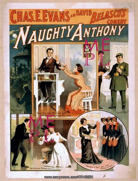 : Chas. E. Evans in David Belasco's comedy, Naughty Anthony : Chas. E. Evans in David Belasco's comedy, Naughty Anthony