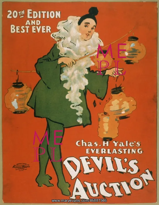 : Chas. H. Yale's everlasting Devil's auction 20th edition and : Chas. H. Yale's everlasting Devil's auction 20th edition and