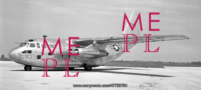 : Chase XC-123A 47-787 : Chase XC-123A 47-787