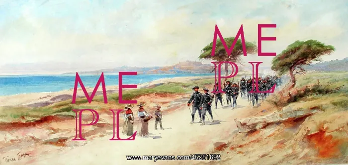 : Chasseurs d'Alpins (the Blue Devils) marching : Chasseurs d'Alpins (the Blue Devils) marching