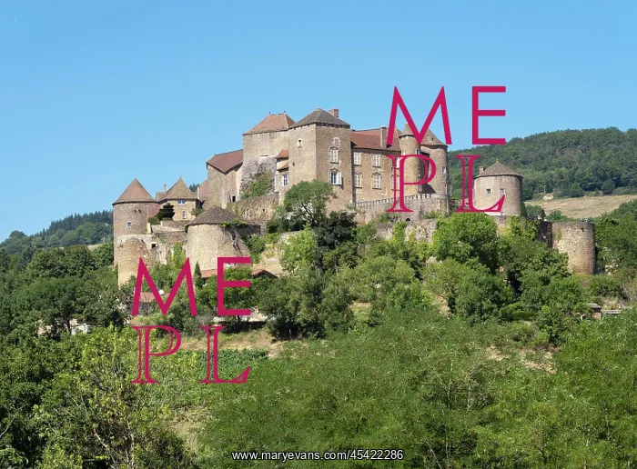 : Chateau de Berze, Berze-le-Chatel, Saone-et-Loire, France : Chateau de Berze, Berze-le-Chatel, Saone-et-Loire, France