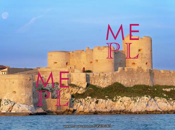 : Chateau d'If, Ile d'If, Marseilles, Provence, France : Chateau d'If, Ile d'If, Marseilles, Provence, France