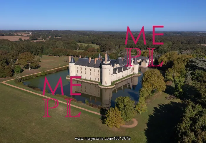 : Chateau du Plessis-Bourre, Ecuille, Loire Valley, France : Chateau du Plessis-Bourre, Ecuille, Loire Valley, France