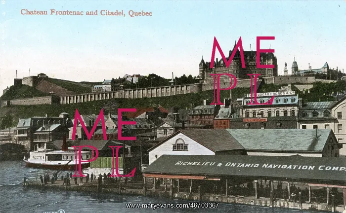  : Chateau Frontenac and Citadel, Quebec, Canada
