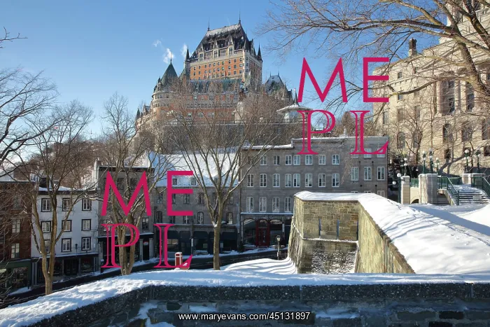 : Chateau Frontenac, Quebec City, Quebec, Canada : Chateau Frontenac, Quebec City, Quebec, Canada