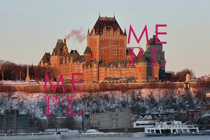 : Chateau Frontenac, Quebec City, Quebec, Canada : Chateau Frontenac, Quebec City, Quebec, Canada