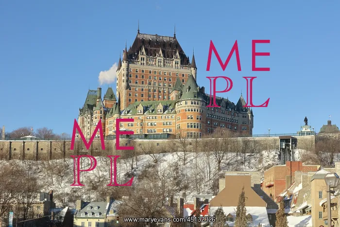 : Chateau Frontenac, Quebec City, Quebec, Canada : Chateau Frontenac, Quebec City, Quebec, Canada