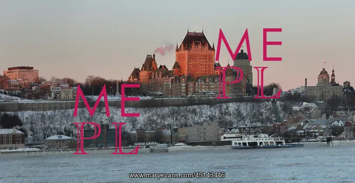 : Chateau Frontenac, Quebec City, Quebec, Canada : Chateau Frontenac, Quebec City, Quebec, Canada
