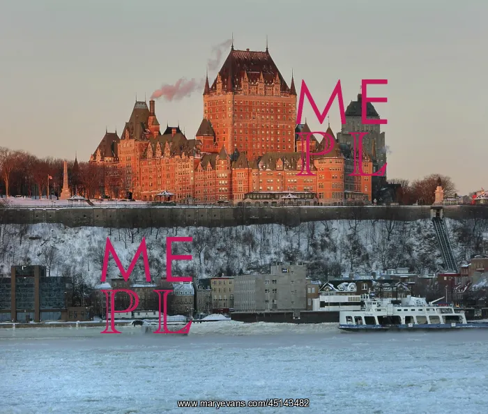 : Chateau Frontenac, Quebec City, Quebec, Canada : Chateau Frontenac, Quebec City, Quebec, Canada
