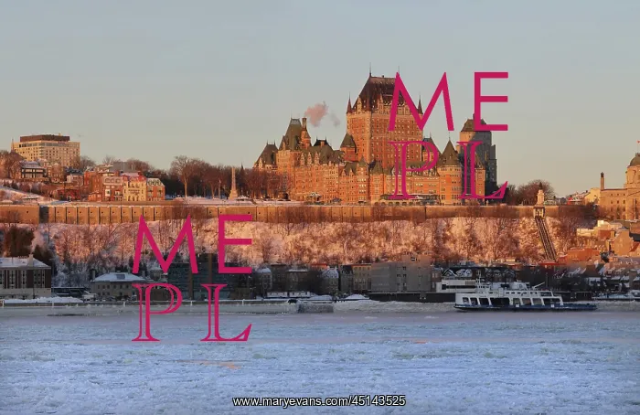 : Chateau Frontenac, Quebec City, Quebec, Canada : Chateau Frontenac, Quebec City, Quebec, Canada
