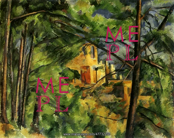  : Chateau Noir, by Paul Cezanne
