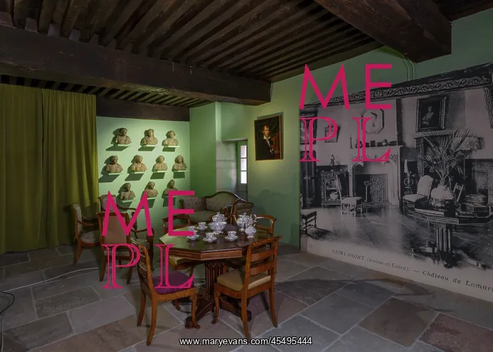 : Chateau de Saint-Point room, Musee des Ursulines, Macon : Chateau de Saint-Point room, Musee des Ursulines, Macon
