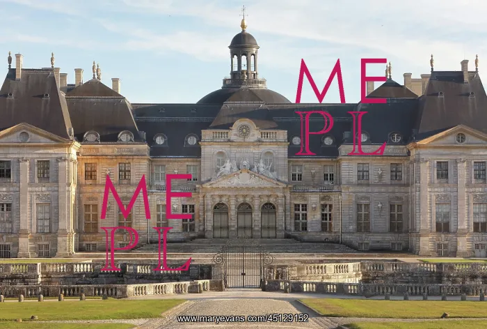 : Chateau de Vaux-le-Vicomte, Maincy, Seine-et-Marne, France : Chateau de Vaux-le-Vicomte, Maincy, Seine-et-Marne, France